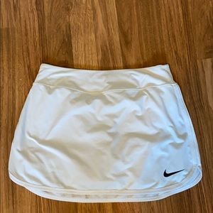 White Nike Skirt